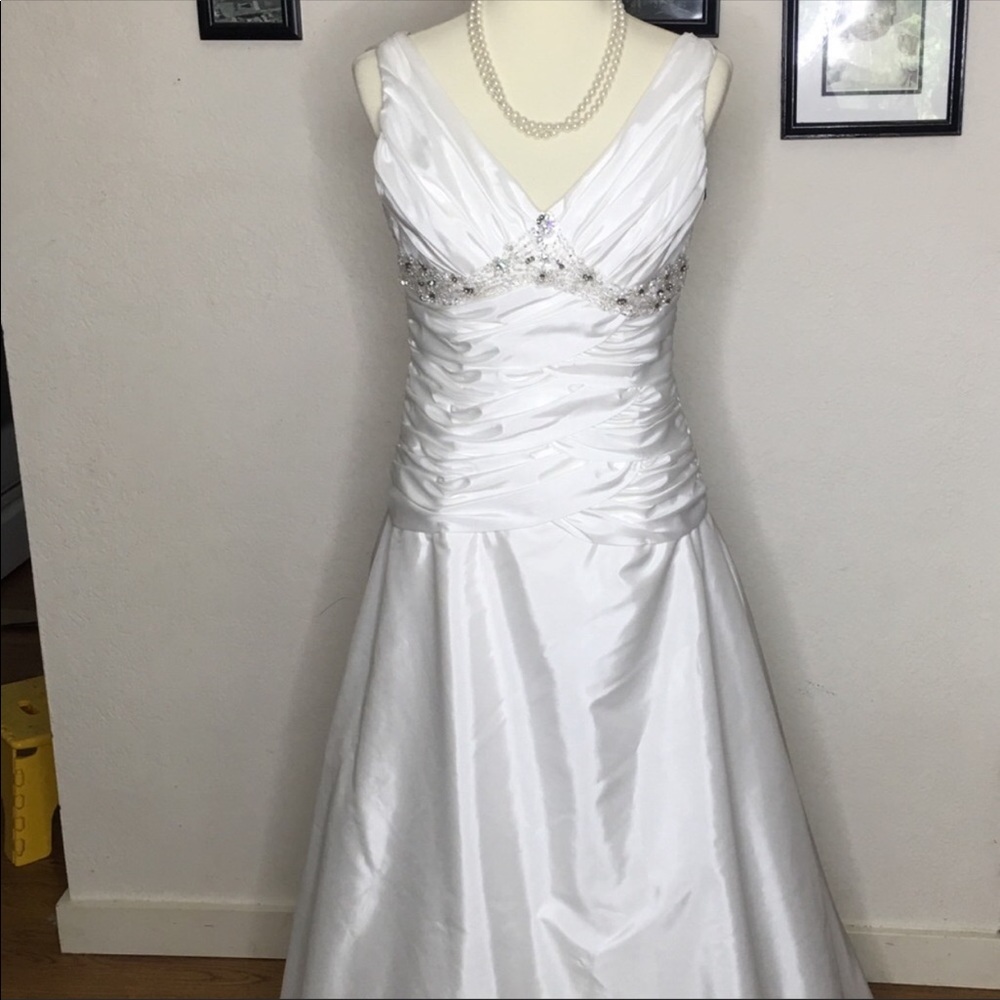 Forever Yours Satin wedding dress